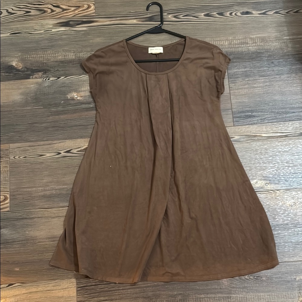 enough about me... Brown Dress